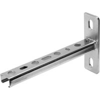 Schienenkonsole 533050 500 mm, Profil 28/30 x 2.0 mm, Stahl verzinkt - ASW Schienenkonsole 533050 500 mm, Profil 28/30 x 2.0 mm, Stahl verzinkt - ASW von ASW