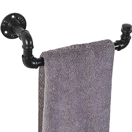 ASXSY Handtuchhalter Wand Badetuchhalter aus Eisen, Antik, Rohr Handtuchhalter Industrie, für Bad, Küche von ASXSY