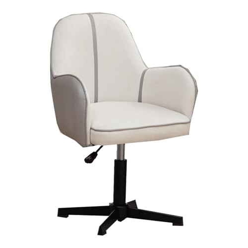 ASYHONG Ergonomischer Bürostuhl mit 360 ° drehbar verstellbaren Höhenarmen und PU Leder bequemer Schreibtischstuhl für Zuhause und Büro, Beige BSIZE KeYJ ASYHONG Ergonomischer Bürostuhl mit 360 ° drehbar verstellbaren Höhenarmen und PU Leder bequemer Schreibtischstuhl für Zuhause und Büro, Beige BSIZE KeYJ von ASYHONG