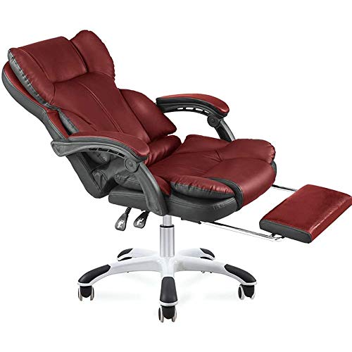 ASYHONG Ergonomischer Bürostuhl mit hohem Rücken mit gepolsterter Armlehne Verstellbarer Tilt Lift Task Stuhl 360 Grad Drehspielstuhl für Zuhause KeYJ von ASYHONG