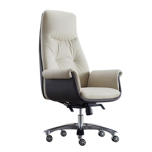 ASYHONG Graustuhl mit lumbaler Unterstützung PU Leather Executive Office Stuhl Ergonomic High Back Computer Task Chair mit Armlehne für Home Office KeYJ ASYHONG Graustuhl mit lumbaler Unterstützung PU Leather Executive Office Stuhl Ergonomic High Back Computer Task Chair mit Armlehne für Home Office KeYJ von ASYHONG