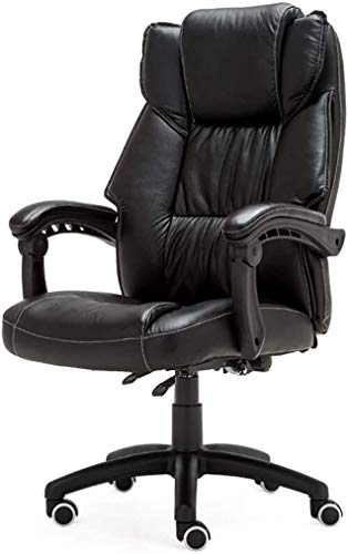 ASYHONG Großer und großer Bürostuhl mit lumbaler Support hoher Rückenpu Leather Executive Desk Stuhl Ergonomic Computer Task Stuhl mit Armlehne für Erwachsene KeYJ von ASYHONG