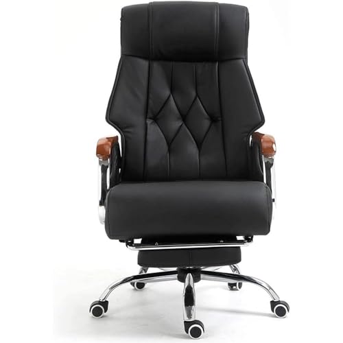 ASYHONG Luxus echtes Leder mit hoher Rückenleiterin mit modernem ergonomischem Design, eine Colorone -Größe KeYJ ASYHONG Luxus echtes Leder mit hoher Rückenleiterin mit modernem ergonomischem Design, eine Colorone -Größe KeYJ von ASYHONG