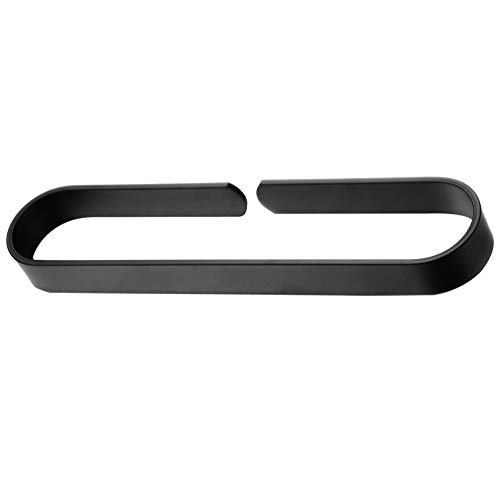 ASYHONG Moderne Edelstahl -Wandhandtuchregal (40 cm) mit weißem Regal (30 x 7 cm) Raumsparende Badezimmerzubehör KeYJ von ASYHONG