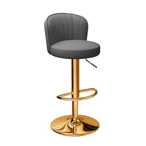 ASYHONG Verstellbare Schwenkbarpools mit robusten Metallbeinen und gepolstertem Design Tall Executive Office Stuhl für komfortable Events Stuhl in orange Farbe, dunkelgrau KeYJ von ASYHONG