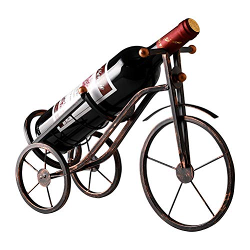 ASYHONG Weinregal, Retro Segelboot Fahrrad Rotweinhalter Metall Ornamente Haushaltsvorräte Weinregal Dekoration Möbel Kunstware interessant KeYJ von ASYHONG