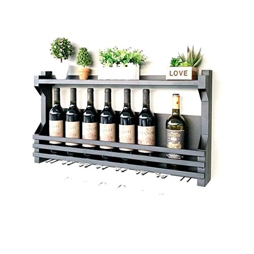 ASYHONG Wine Rack Home Red Holder Restaurant Bar Weinglashalter Eisen Wallmounted Goblet Halter Schwarzer Mehrzweck Weinglasregal, 60 * 11 * 43 cm interessant KeYJ ASYHONG Wine Rack Home Red Holder Restaurant Bar Weinglashalter Eisen Wallmounted Goblet Halter Schwarzer Mehrzweck Weinglasregal, 60 * 11 * 43 cm interessant KeYJ von ASYHONG