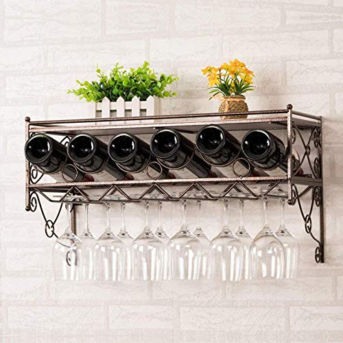 ASYHONG Wine Rack Home Red Holder Weinglas Rack Bar S, Wallmounted Creative Modern Simplicity Restaurant Home Praktisch, 2 elegant interessant KeYJ von ASYHONG