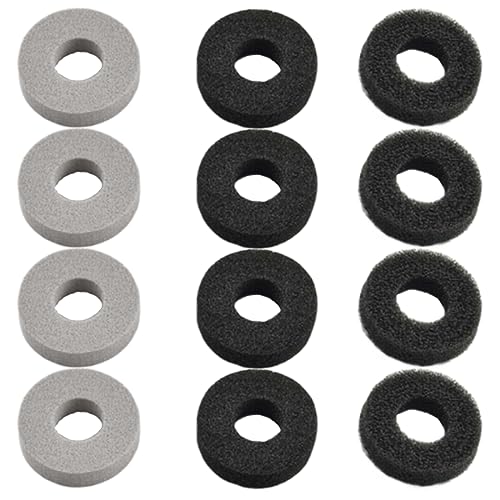 12 Pack Thumbstick Stoßdämpfer Zubehör Kompatibel mit Playstation 5(PS5)/Steam Deck/Xbox One/Switch/Switch OLED/Switch Pro Controller, 3 Verschiedene Stärken von ASYKNM