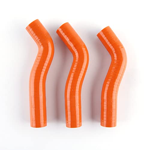 ASYXPCRH Für KTM 250 SXF XCF XCF-W 2007 2008 2011 2009 2010 Silikon-Kühlerschlauch (orange) von ASYXPCRH