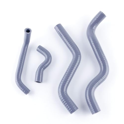 ASYXPCRH Kompatibel mit Honda CBR250R CBR 250R 2011 2012 2013 Silikon-Kühlmittelschlauch-Kits (grau) von ASYXPCRH