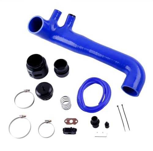 ASYXPCRH Kompatibel mit VW Golf Jetta Polo MK7 Forge 1.2 & 1.4 TS Silikon-Abblaseventil BOV Kit Blau von ASYXPCRH