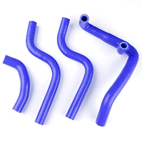ASYXPCRH Passend für Husq varna CR WR250 WR300 WR360 Silikon-Kühlmittelschlauch-Set (blau) von ASYXPCRH