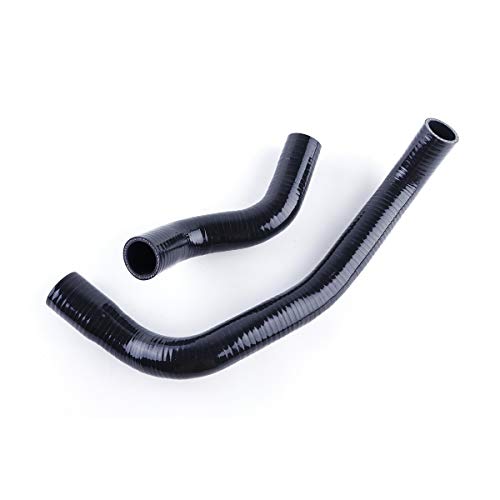 ASYXPCRH Silikon-Kühlmittelschlauch kompatibel mit Nissan Skyline GTR R33 BCNR33 RB26DETT (schwarz) von ASYXPCRH