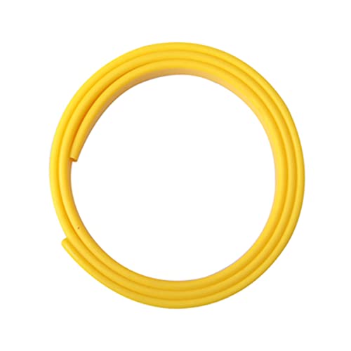 ASZHQUXIUAS 17 mm U-förmiger PVC-Kantenschutz – Selbstklebende Kantenbänder und Formteile for Regale, abziehbarer und aufklebbarer Möbelkantenschutz(Yellow) von ASZHQUXIUAS