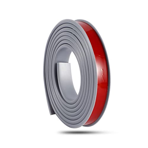 ASZHQUXIUAS 9 mm U-förmige PVC-Kantenstreifen – Selbstklebender Möbelkantenschutz, langlebige und haltbare Formleiste for Möbelkanten(Gray) von ASZHQUXIUAS
