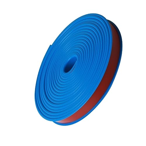 ASZHQUXIUAS Weicher Kantenschutz aus Silikon – U-förmiger, Flexibler Kantenschutz for Arbeitsplatten und Möbel for Schreibtisch, Tischreparatur, Selbstklebender Formschutz(Blue,40 mm) von ASZHQUXIUAS