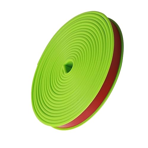 ASZHQUXIUAS Weicher Kantenschutz aus Silikon – U-förmiger, Flexibler Kantenschutz for Arbeitsplatten und Möbel for Schreibtisch, Tischreparatur, Selbstklebender Formschutz(Green,25 mm) von ASZHQUXIUAS