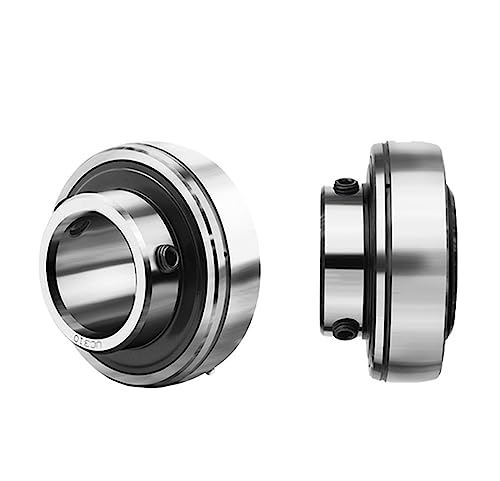 Abgedichtete Miniatur-Stahlkugellager, 1 Stück UC212-36 -57,15 mm Außensphärisches Lager mit Abdrückschraube(UC21548 76.2mm) von ASZHQUXIUAS