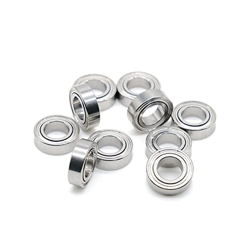Abgedichtete Miniatur-Stahlkugellager, 10 Stück SMR137ZZ CB Luftlager 7x13x4mm ABEC-7 Edelstahl Hybrid Keramik Lager MR137 ohne Fett schnelles Drehen Abgedichtete Miniatur-Stahlkugellager, 10 Stück SMR137ZZ CB Luftlager 7x13x4mm ABEC-7 Edelstahl Hybrid Keramik Lager MR137 ohne Fett schnelles Drehen von ASZHQUXIUAS