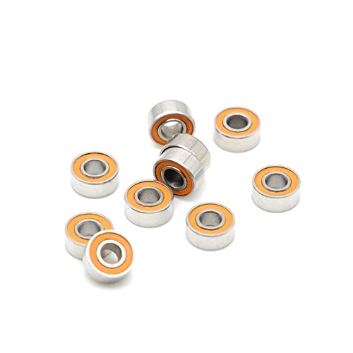 Abgedichtete Miniatur-Stahlkugellager, 10 Stücke 3x7x3mm SMR683 2RS CB ABEC-7 LD Edelstahl Hybrid Keramik Lager Abgedichtete Miniatur-Stahlkugellager, 10 Stücke 3x7x3mm SMR683 2RS CB ABEC-7 LD Edelstahl Hybrid Keramik Lager von ASZHQUXIUAS