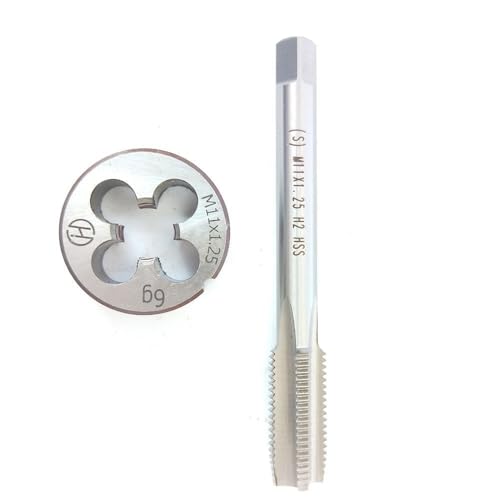 M11×1.25 HSS Metric Tap And Die Set ， Thread Tap And Round Thread Die Right Hand HSS Taper von ASZLBYM