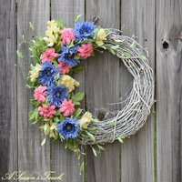 Der Frühling Ist Da Frühling, Kranz, Blumenkranz, Saisonale Kranz Veranda, Wintergarten Türkranz Der Frühling Ist Da Frühling, Kranz, Blumenkranz, Saisonale Kranz Veranda, Wintergarten Türkranz von ASeasonsTouch