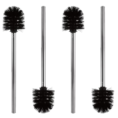 ASelected 4 Stück Toilettenbürste Klobürste mit Edelstahlgriff WC Bürste mit 8.5 cm Durchmesser Toilet Brush für Badezimmer ASelected 4 Stück Toilettenbürste Klobürste mit Edelstahlgriff WC Bürste mit 8.5 cm Durchmesser Toilet Brush für Badezimmer von ASelected