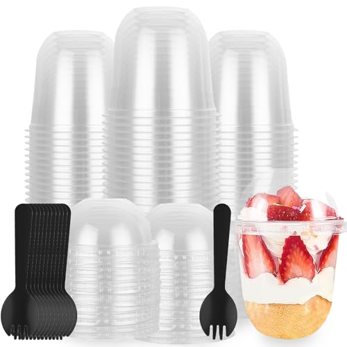 ASelected 𝟏𝟎𝟎𝐞𝐫-𝐒𝐞𝐭 Plastik Dessertschalen mit Deckel 𝐮𝐧𝐝 𝐋ö𝐟𝐟𝐞𝐥𝐧 𝟑𝟔𝟎𝐌𝐋 Dessertschalen Plastik mit Deckel Dessertbecher für Mousse Pudding Eiscreme Dessert Party ASelected 𝟏𝟎𝟎𝐞𝐫-𝐒𝐞𝐭 Plastik Dessertschalen mit Deckel 𝐮𝐧𝐝 𝐋ö𝐟𝐟𝐞𝐥𝐧 𝟑𝟔𝟎𝐌𝐋 Dessertschalen Plastik mit Deckel Dessertbecher für Mousse Pudding Eiscreme Dessert Party von ASelected