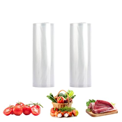 ASelected 2 Rollen Vakuumierbeutel 20 x 600CM Vakuumierfolie Vacuum Beutel für Alle Vakuumierer Stark & Reißfest Sous Vide geeignet Wiederverwendbar Vakuumrollen ASelected 2 Rollen Vakuumierbeutel 20 x 600CM Vakuumierfolie Vacuum Beutel für Alle Vakuumierer Stark & Reißfest Sous Vide geeignet Wiederverwendbar Vakuumrollen von ASelected