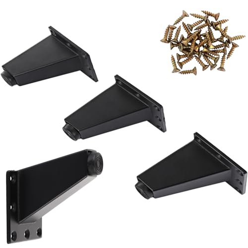 ASelected 4 Stück Möbelfüße Metall füße für Möbel aus Aluminiumlegierung Schrankfuß mit Schrauben für Schrank Sofa Stuhl Couchtisch(8 cm) ASelected 4 Stück Möbelfüße Metall füße für Möbel aus Aluminiumlegierung Schrankfuß mit Schrauben für Schrank Sofa Stuhl Couchtisch(8 cm) von ASelected