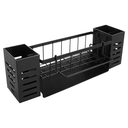 ASelected Spülbecken Organizer Küchen Organizer Spüle Organizer mit Selbstentleerender Ablaufwanne und Spüllappenhalter für Küche & Badezimmer ASelected Spülbecken Organizer Küchen Organizer Spüle Organizer mit Selbstentleerender Ablaufwanne und Spüllappenhalter für Küche & Badezimmer von ASelected