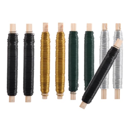 Aluminiumdraht Bindedraht Gold, Silber, schwarz, grün Aluminiumdraht Bindedraht Gold, Silber, schwarz, grün von ASelected