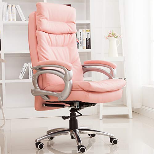ASerZenith Chefsessel mit hoher Rückenlehne, ergonomisches Design, 150 ° Verriegelung, 360 ° drehbar, Sitzhöhe, Synchro-Kippmechanismus mit verstellbarem Arbeitsstuhl, Gasdruckfeder, getestet, mit von ASerZenith