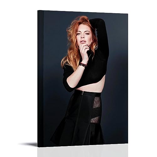 Lindsay Lohan Poster, Kunst, Stern, Kunstdruck, Wand-Foto, Farbe, hängendes Bild, Familienschlafzimmer, Dekoration, Geschenk, 20 x 30 cm von ASmeir