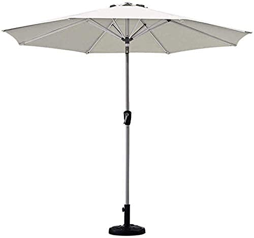 ASumPio Haushaltswaren Sonnenschirm Gartenschirm 9'/2,7 M Sonnenschirme Terrassentischschirm Gartenschirm Mit 8 Stabilen Streben Für Garten, Terrasse, Hinterhof Und Pool, von ASumPio