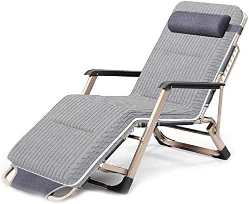 ASumPio Klappbare Liegestühle, Liegestühle Für Den Außenbereich, Klappstühle, Loungesessel, Büro, Bett, Mittagspause, Lässiger Haushalt, Balkon, Outdoor, Schwerelosigkeitsstuhl/A (D) von ASumPio