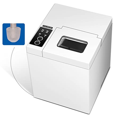 Kommerzielle Elektrische Eiswürfelmaschine, 15 Kg/24 H, Für Kleine Milchteeläden, Cafés Und Den Schreibtisch (A 285 X 304 X 332 Mm) von ASumPio