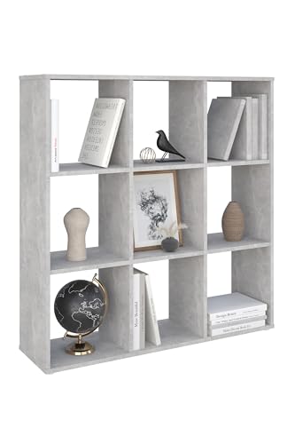 AT4 Regal Cubic Raumteiler Beton: Langlebiges Melaminholz, viel Stauraum, einfache Montage - modernes Design AT4 Regal Cubic Raumteiler Beton: Langlebiges Melaminholz, viel Stauraum, einfache Montage - modernes Design von AT4