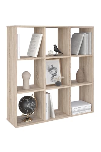 AT4 Regal Cubic Raumteiler - Eiche: Langlebiges Melaminholz, viel Stauraum, einfache Montage - modernes Design AT4 Regal Cubic Raumteiler - Eiche: Langlebiges Melaminholz, viel Stauraum, einfache Montage - modernes Design von AT4