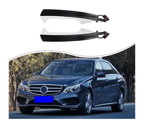 ATACDVDYEU Auto Außentür Griff Abdeckung Für B&enz Für E Klasse C300 W204 Abdeckung Außentür Griff Auto Vorne(Left) von ATACDVDYEU