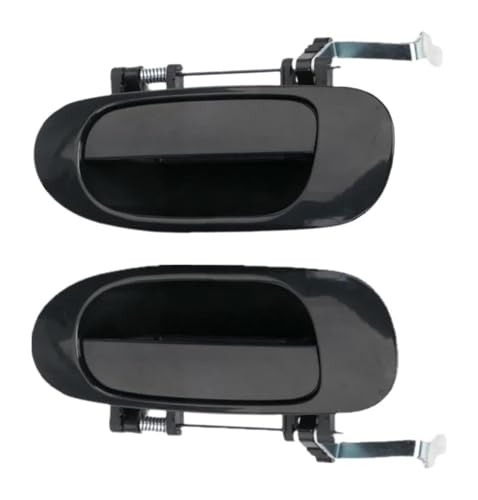 ATACDVDYEU Auto Außentür Griff Abdeckung Für Carisma Vorne Hinten Links Rechts Schwarz 1998-2002 Auto Außentür Griffe Griff Abdeckung(Rear Left and Right) von ATACDVDYEU
