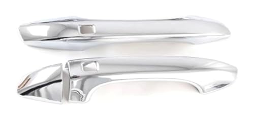 ATACDVDYEU Auto Außentür Griff Abdeckung Für Kia K5 2020-2022 Holeless Dual Smart Außentürgriffabdeckung Dekorativer Anti-Kratzschutz(2 Doors Electroplated) von ATACDVDYEU