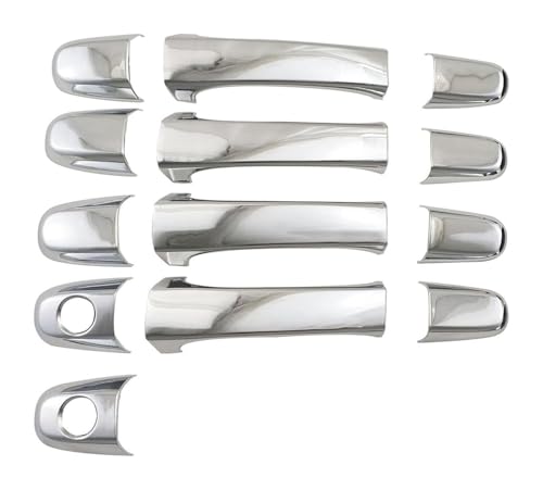 ATACDVDYEU Auto Außentür Griff Abdeckung Für L&exus IS300 2001-2005 Einloch-Außentürgriff Cup Pull Dekorativer Zierschutzfilm Anti-Scratch Kompatibel Mit(Electroplating) von ATACDVDYEU