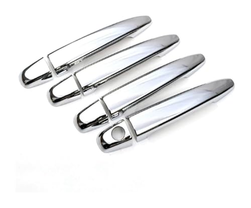 ATACDVDYEU Auto Außentür Griff Abdeckung Für Previa XR50 2007-2019 Einloch-Türgriffschutz Anti-Scratch-Film Schüsselzubehör Kompatibel Mit(Electroplating) von ATACDVDYEU
