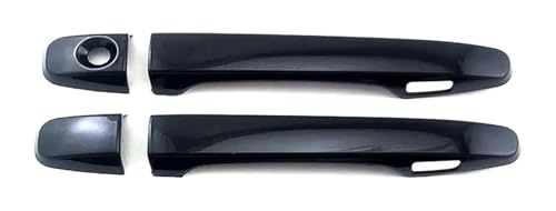 ATACDVDYEU Auto Außentür Griff Abdeckung Für Subaru Für Outback 2014-2021 Einloch-Dual-Smart-Türgriffschale Anti-Scratch-Modifikationszubehörschutz Kompatibel Mit(2 Doors Bright Black) von ATACDVDYEU