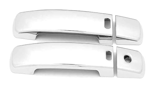ATACDVDYEU Auto Außentür Griff Abdeckung Für Teana L32 2007-2013 Einloch-Doppel-Smart-Autotürgriff-Ersatzzubehör-Schutz(2 Doors Electroplated) von ATACDVDYEU