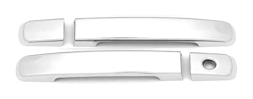ATACDVDYEU Auto Außentür Griff Abdeckung Für Teana L32 2007-2013 Einloch-Türgriffabdeckungen Cup Protector Anti-Scratch-Trim-Zubehör(2 Doors Electroplated) von ATACDVDYEU