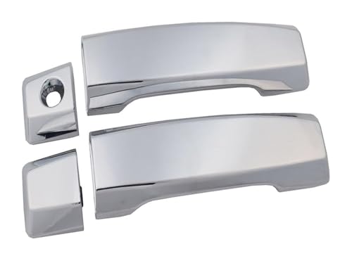 ATACDVDYEU Auto Außentür Griff Abdeckung Für Titan Für Armada Für I&nfiniti Für QX56 2004-2015 80640ZC00A 80647ZC00A 80646ZC00A Türgriff Außenabdeckung Chrom(Rear Left Right) von ATACDVDYEU