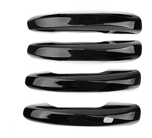 Auto Außentür Griff Abdeckung Für B&enz Für GLA GLB GLC GLE 2022-2024 Rechter Fahrer Ohne Loch Türgriff Dekorativer Cup Pull Zubehör Schutz Anti-Scratch Kompatibel Mit(1 Smart Bright Black) von ATACDVDYEU